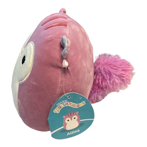 Squishmallows Allina Pink Squirrel Plush – 8" with Tags – 2023 Original Kellytoy - Picture 2 of 5